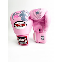 Боксерские перчатки Twins FBGVL3-13 pink 10 oz