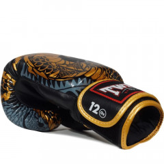Боксерские перчатки FBGVL3-52 Dragon black gold 10 oz