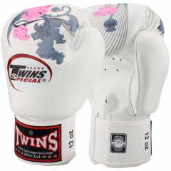 Боксерские перчатки Twins FBGVL3-13 white 10 oz