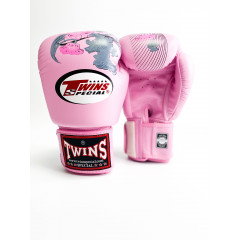 Боксерские перчатки Twins FBGVL3-13 pink 14 oz