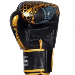 Боксерские перчатки FBGVL3-52 Dragon black gold 14 oz