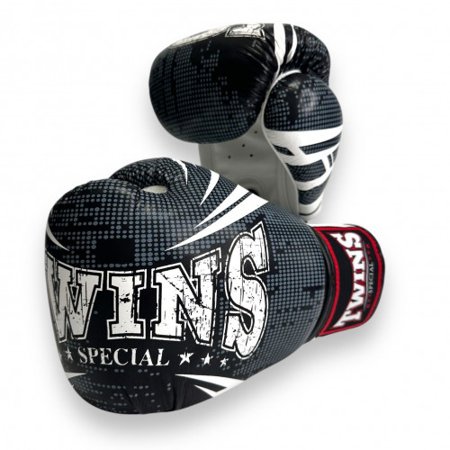 Боксерские перчатки FBGVL3-TW5 black white 12 oz
