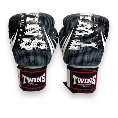 Боксерские перчатки FBGVL3-TW5 black white 12 oz
