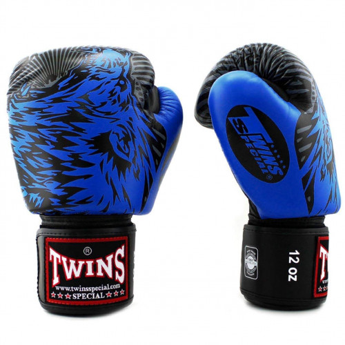 Боксерские перчатки Twins Special FBGVL50 blue 16 oz