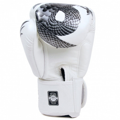 Боксерские перчатки Twins FBGVL3-23 white silver 12 oz