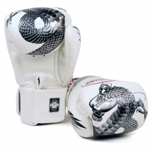 Боксерские перчатки Twins FBGVL3-23 white silver 12 oz