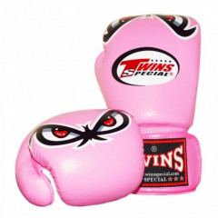 Боксерские перчатки Twins FBGVL3-25 pink 10 oz
