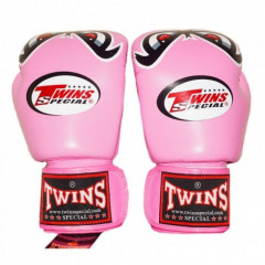 Боксерские перчатки Twins FBGVL3-25 pink 12 oz