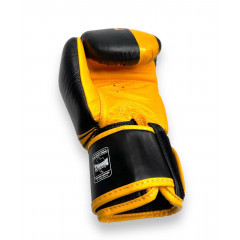 Боксерские перчатки Twins FBGVL3-43 yellow black 10 oz