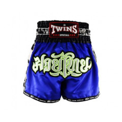 Шорты для бокса Twins Special TBS skull blue M