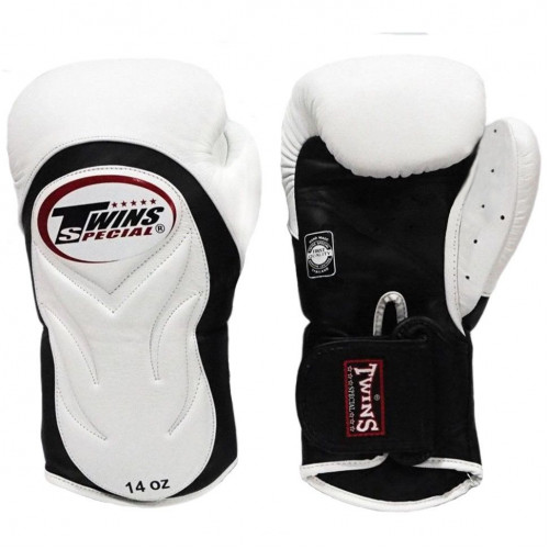 Боксерские перчатки BGVL6 black-white 14 oz