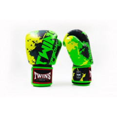 Боксерские перчатки Twins FBGVL3-61 green 10 oz