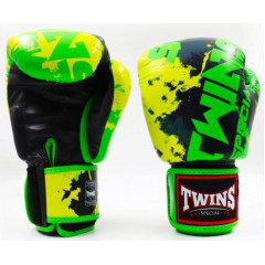 Боксерские перчатки Twins FBGVL3-61 green 16 oz