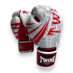 Боксёрские перчатки FBGVL3-TW5 white red 12 oz