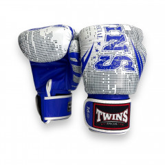 Боксёрские перчатки FBGVL3-TW5 white blue 10 oz