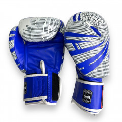 Боксёрские перчатки FBGVL3-TW5 white blue 12 oz
