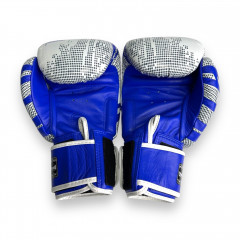 Боксёрские перчатки FBGVL3-TW5 white blue 12 oz
