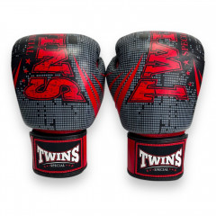 Боксёрские перчатки FBGVL3-TW5 black red 12 oz