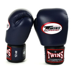 Боксерские перчатки Twins special BGVL3 Navy Blue 10 oz