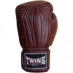Боксерские перчатки Twins Special BGVL14 Dark Brown 12 oz