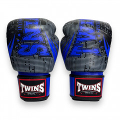 Боксёрские перчатки FBGVL3-TW5 black blue 12 oz