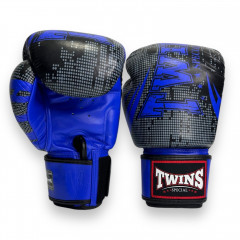 Боксёрские перчатки FBGVL3-TW5 black blue 16 oz