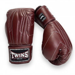 Боксерские перчатки Twins Special BGVL14 Dark Brown 16 oz