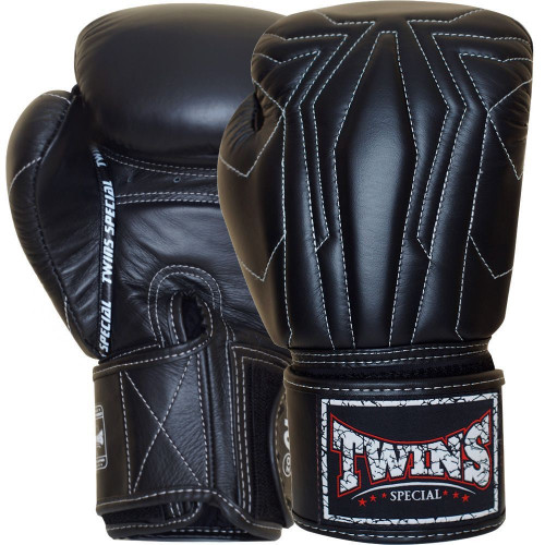 Боксерские перчатки Twins Special BGVL14 black 10 oz