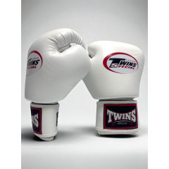 Боксерские перчатки Twins Special BGVL3 white 10 oz