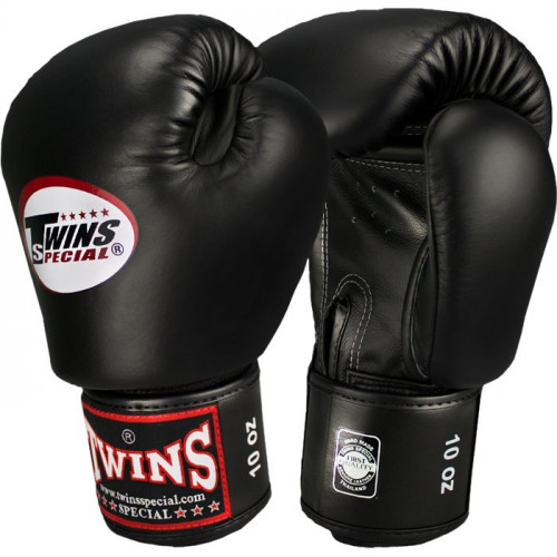 Боксерские перчатки Twins Special BGVL3 black 10 oz