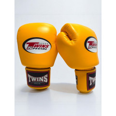 Боксерские перчатки Twins Special BGVL3 yellow 10 oz