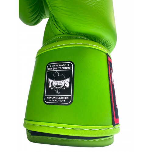 Боксерские перчатки Twins Special BGVL3 green neon 14 oz