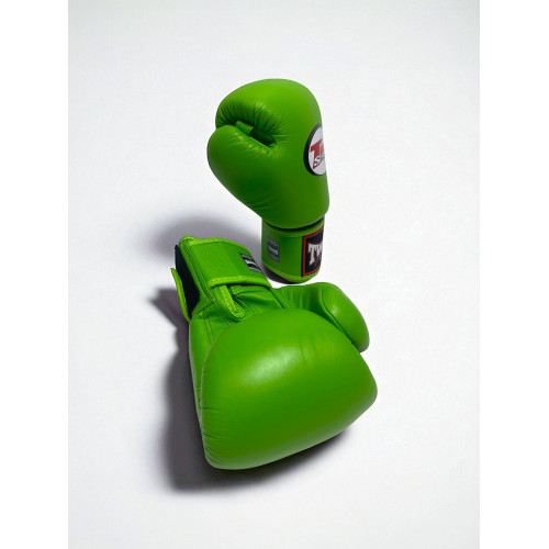 Боксерские перчатки Twins Special BGVL3 green neon 14 oz